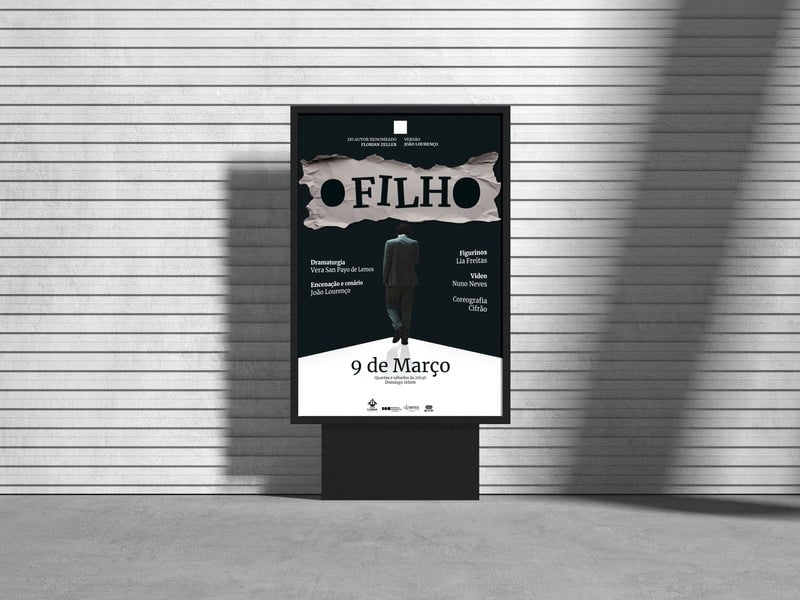 O Filho — mupi